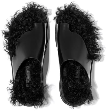 FitFlop Dames sandalen Gen-FF X Roksanda Cut-Out Leather Slides IZ9