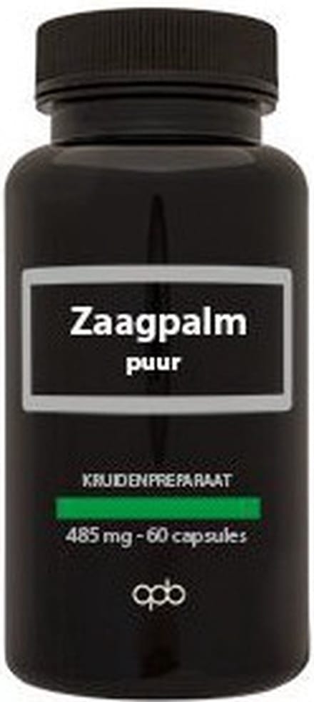 APB Holland Zaagpalm extract puur 485mg 60 Capsules