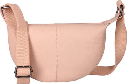 Leather Design Moon Bag Schoudertas Revival Powder