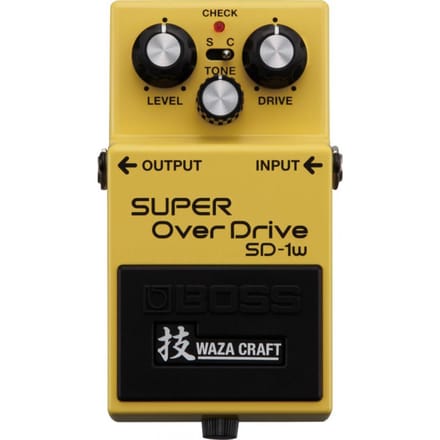 Boss SD-1W Waza Craft Super Overdrive overdrive pedaal