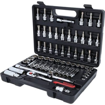 KS TOOLS 3/8" CHROMEplus dopsleutelset 61-dlg. - 918.0661