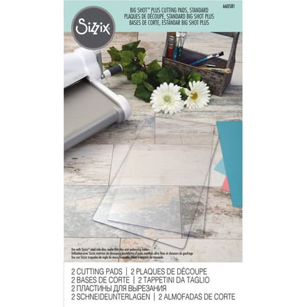 Sizzix Big Shot Plus snijplaten standaard, 2 stuks