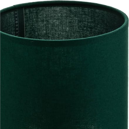 Duolla Lampenkap Roller, groen, Ø 15 cm, hoogte 15 cm