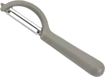 YUGN Aardappelschiller - RVS Dunschiller - Ergonomische Grip - Vaatwasserbestendig - Grijs