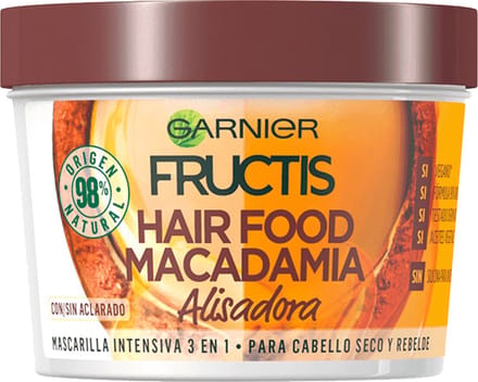 Voedend Haarmasker Alisadora Hair Food Macadamia Fructis (390 ml)