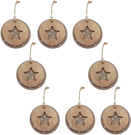 Dailygoody - Kersthangers - Decoratieve kerstboomhangers - 3D-effect