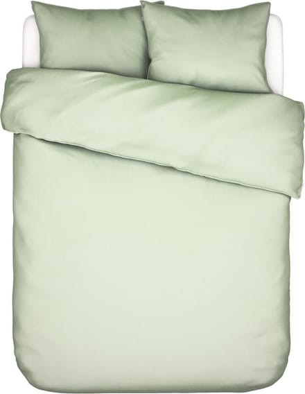 Essenza Guy Dekbedovertrek Katoen Pistache - Lits-Jumeaux - 240x200/220 cm