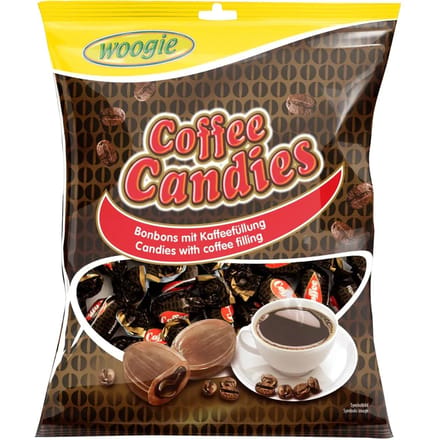 Woogie Koffiesnoepjes met Koffievulling 150 g