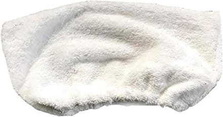 Stoomreiniger Doeken - Microvezel Pads - Grondige Reiniging - Universele Pasvorm - 8 Stuks - Wit