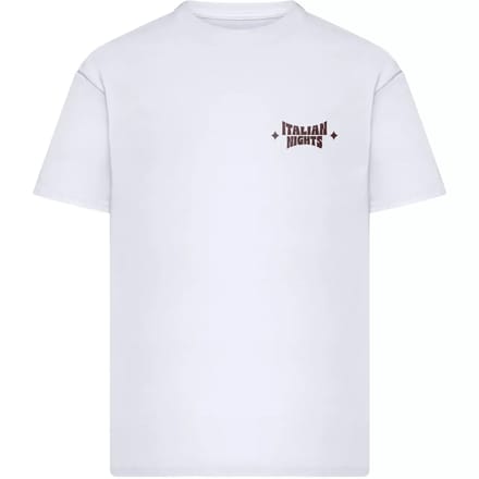 Mister Tee - Italian Nights Oversize Heren Tshirt - M - Wit
