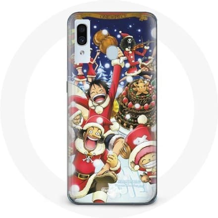 Coque pour Samsung Galaxy A20e One Piece Christmas Day Anime Manga