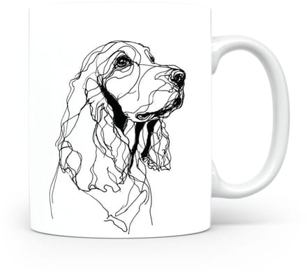 Beker Engelse Cocker Spaniel
