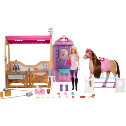 Barbie Mysteries - The Great Horse Chase - Paard Droomstal Speelset