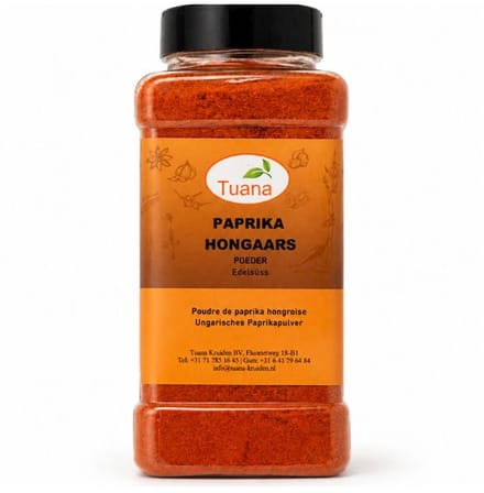 Tuana Kruiden - Paprika Hongaars - Strooibus 400 G - Tuanashop - GP-P-0003