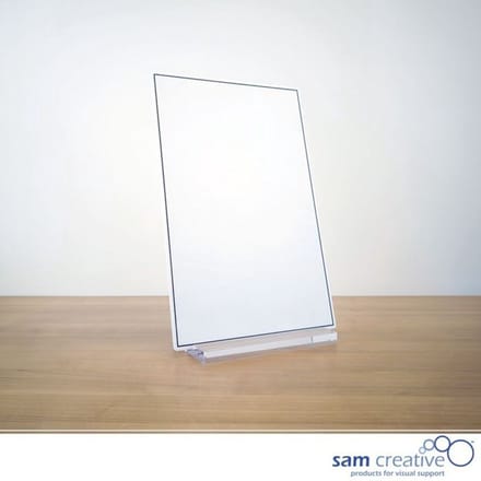 Whiteboard Acryl Desk Series White 21x30 cm