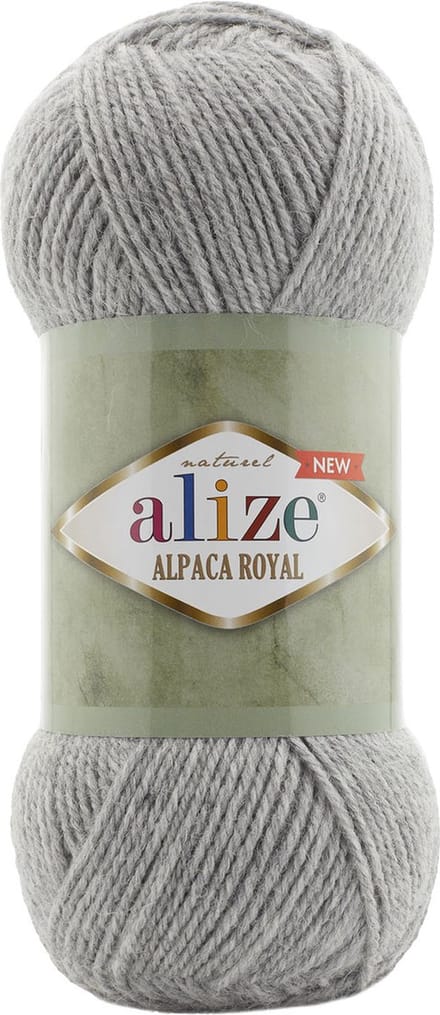Alize Alpaca Royal Grey Melange 21 Pakket 5 Bollen 500 Gram