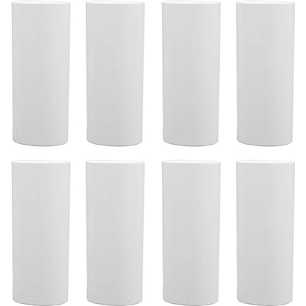 20 stuks thermisch printpapierrollen draagbare navulset print voor camera notities labels 57x25mm white