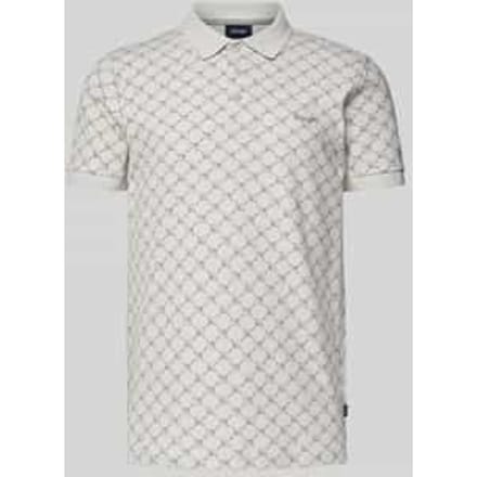Regular fit poloshirt met labelstitching, model 'Paigam'