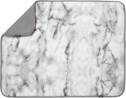XL Keukendroogmat - Absorberend Microvezel - 45x60 cm - Marmer