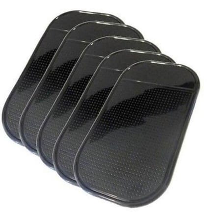 WiseGoods Dashboard Matje Antislip - Sticky Pads Auto - Kleverige Gel Pad - Telefoon Accessoire - Smartphone Houder - 5 Stuks
