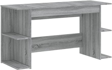 Bureau Hout Sonoma Eiken 140x50 cm Bureau Ruimtebesparend Thuiswerkplek