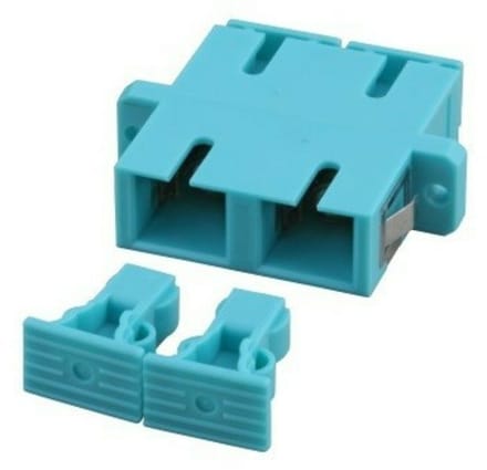 Danicom Multimode koppeling SC-SC duplex turquoise