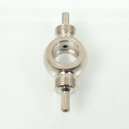 Freinage FE raccord banjo durit aviation œil droit double Ø10mm pour moto Neuf