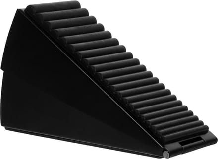 Deur Stopper - Deurwig - Voorkom Deur Schade - Verstelbare Hoogte - 13x8x4.7cm - Zwart