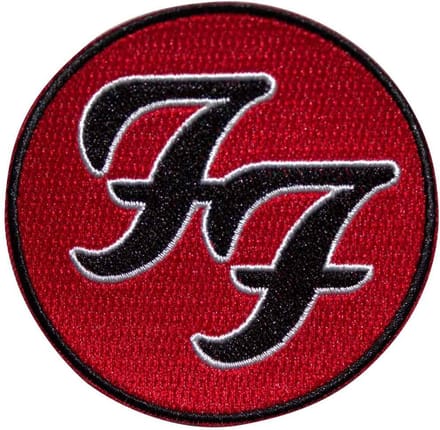 Foo Fighters - FF Logo Patch - Rood