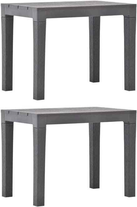 Set van 2 Tuinbanken van Weerbestendig Kunststof