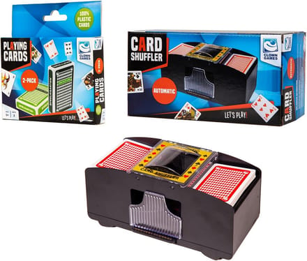 Clown Games Kaartschudmachine en Speelkaarten Voordeelpakket