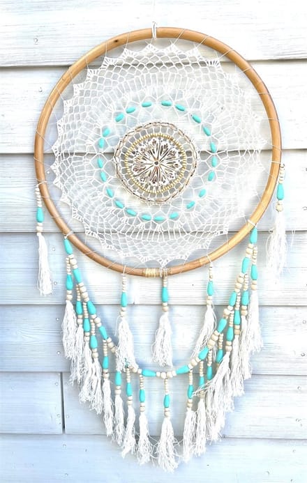 Dromenvanger Dasja turquoise 52 cm