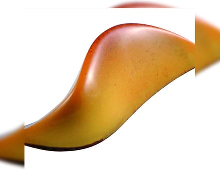 Professionele chocoladevorm,  bonbonvorm,  mal om bonbons te maken,  wave , MA1004