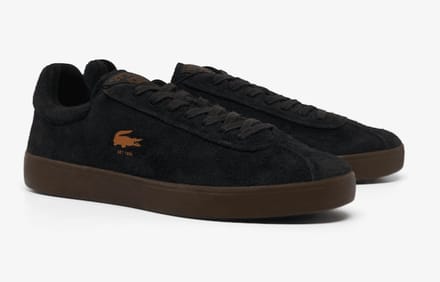Lacoste Heren Sneaker Baseshot Black/gum | Maat: 40