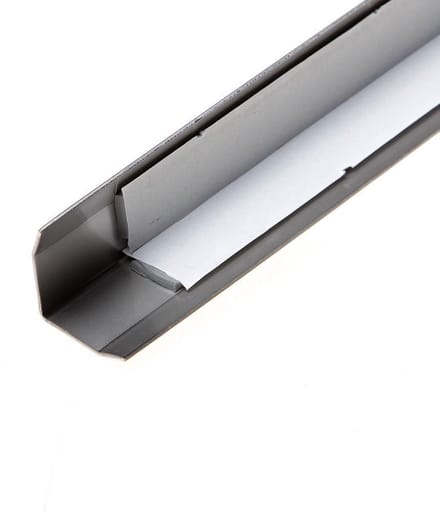Oxloc Hoekbeschermer RVS zelfklevend 25 x 25 x 1mm x 3 meter