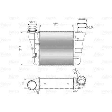 Intercooler VALEO 818669