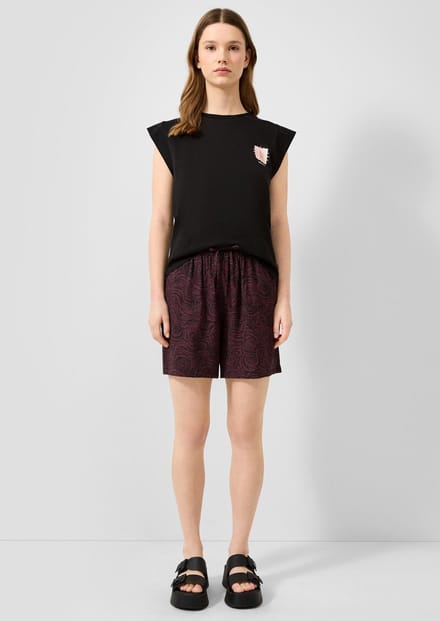 Korte viscose elastische dames QS