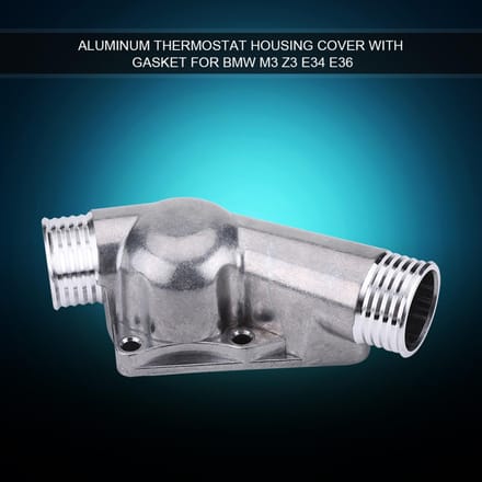 Aluminium thermostaatbehuizing met pakking voor M3 Z3 E34 E36 11531722531