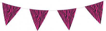 Vlaggenlijn - zebra fuchsia