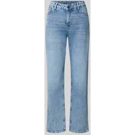 straight fit jeans van katoenmix model 'KAROLIN'