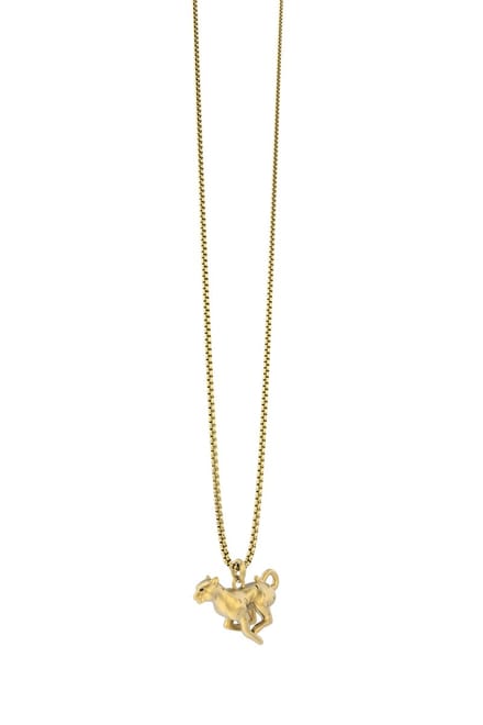 Metalmorphose halsketting On Shirt Leopard