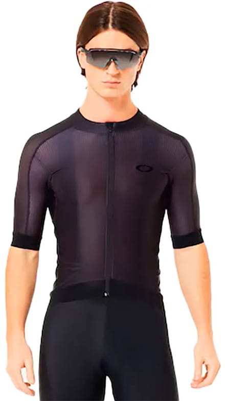 Oakley Apparel Endurance Mix Korte Mouw Wielertrui Zwart M Man