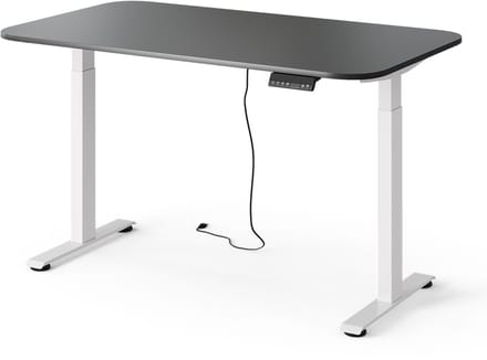 Vicco Elevate Bureau – 140 x 80 cm 2 motoren Wit/antraciet