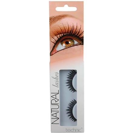 Technic Natural Lashes False Eyelashes A36 1 Paar