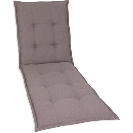GO-DE Textil Tuinkussen (Stoelkussen voor een ligbed, Taupe)