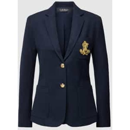 Blazer met labeldetail, model 'ANFISA'
