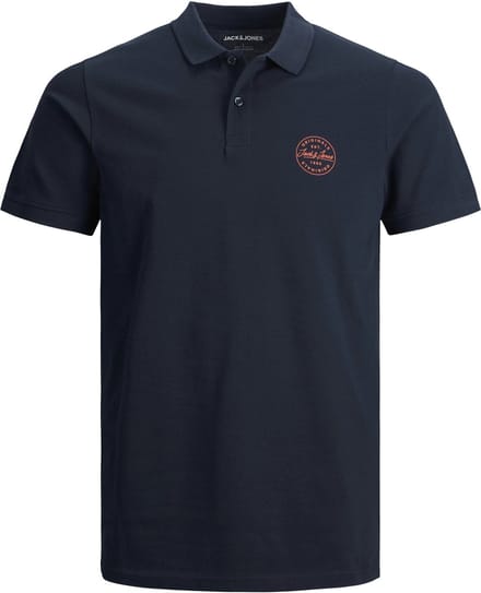 Jack & Jones heren polo shirt shark blauw