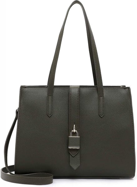 Tamaris Schoudertas Jasmina Shopper Oliv Olijfgroen
