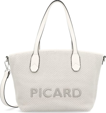 PICARD Schoudertas Knitwork Shopper Shark Lichtgrijs