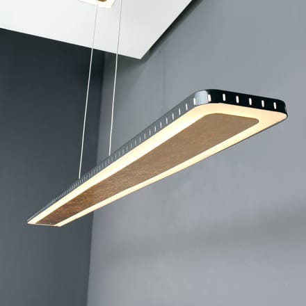 Eco-Light LED hanglamp Solaris 3-step-dim goud 120 cm